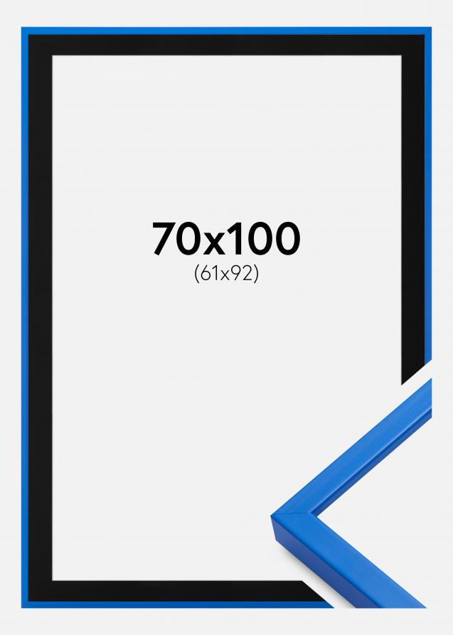 Kehys E-Line Sininen 70x100 cm - Paspatuuri Musta 62x93 cm