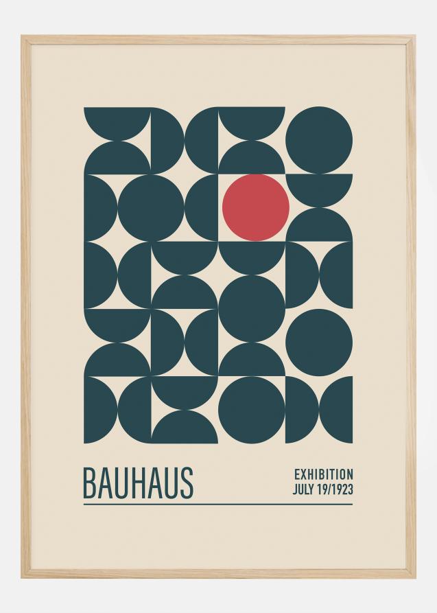 Bauhaus Mavi Kureler Juliste