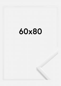 New Lifestyle on ohut, tyylikäs valkoinen taulunkehys. Koko - 60x80 cm