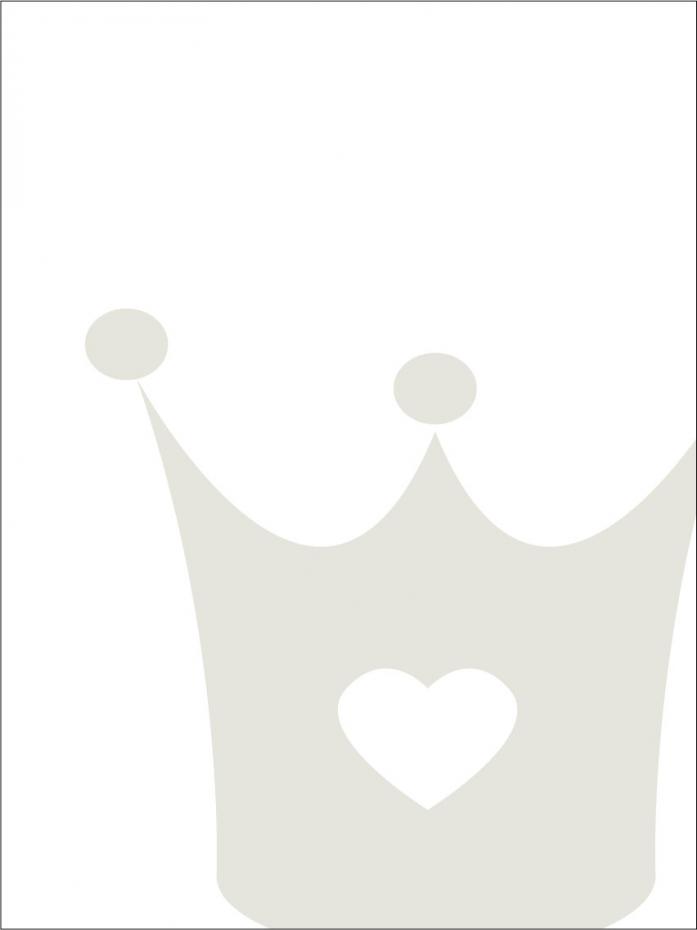 Prinsessakruunu - Haaleanharmaa