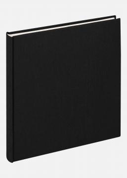 Cloth Albumi Musta - 22,5x24 cm (40 Valkoista sivua / 20 lehte)