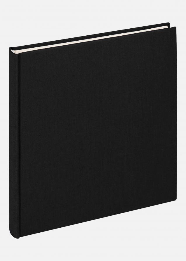 Cloth Albumi Musta - 22,5x24 cm (40 Valkoista sivua / 20 lehteä)