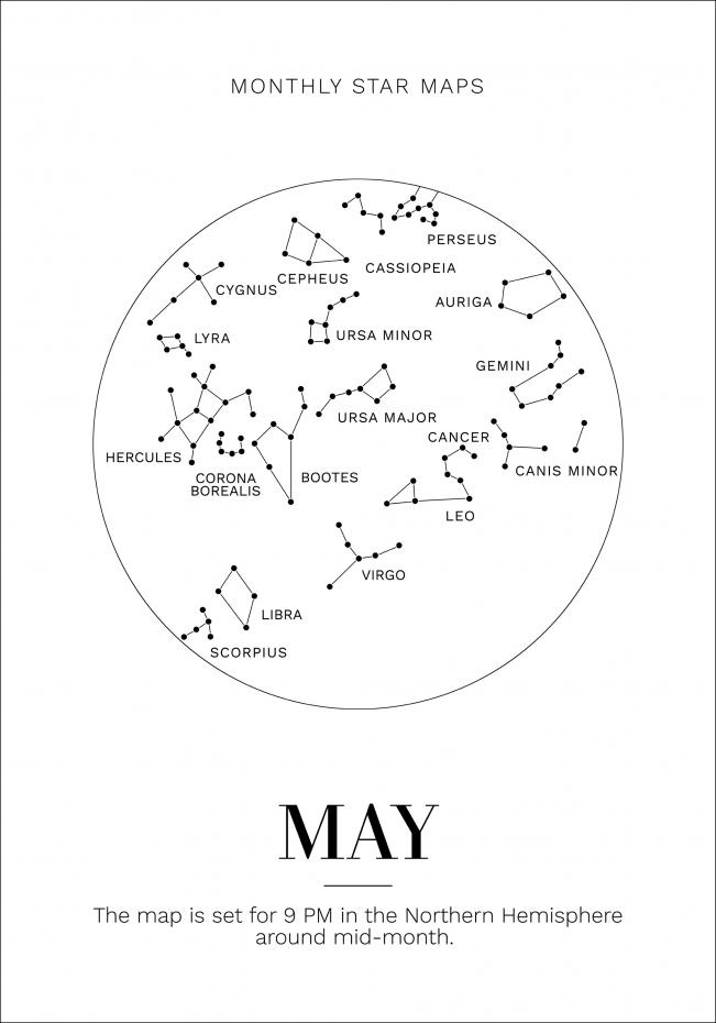 Monthly star May Juliste
