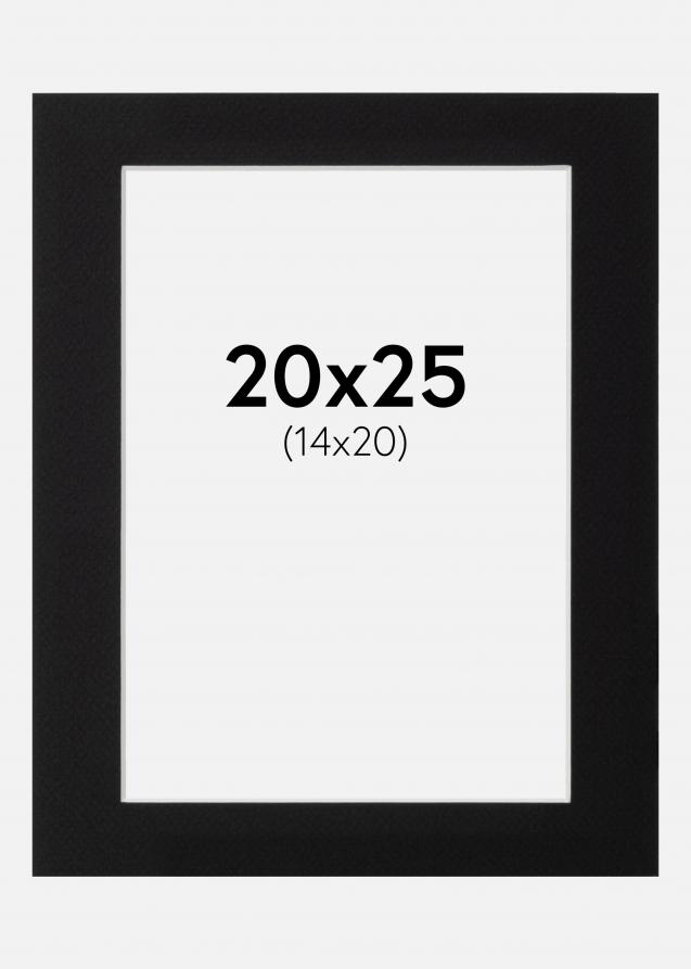 Paspatuuri Canson Musta (Valkoinen keskus) 20x25 cm (14x20)