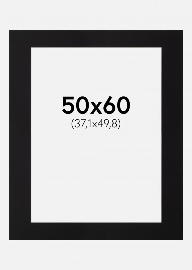 Paspatuuri Canson Musta (Valkoinen keskus) 50x60 cm (37,1x49,8)