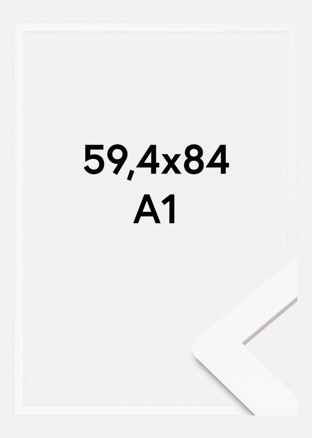 Kehys Deco Akryylilasi Valkoinen 59.4x84 cm (A1)