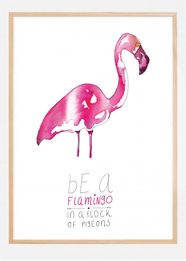 Be a flamingo Juliste