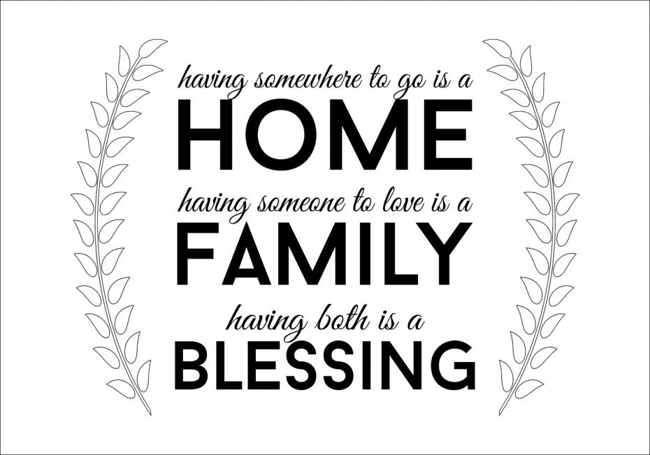 Family Blessing - Musta