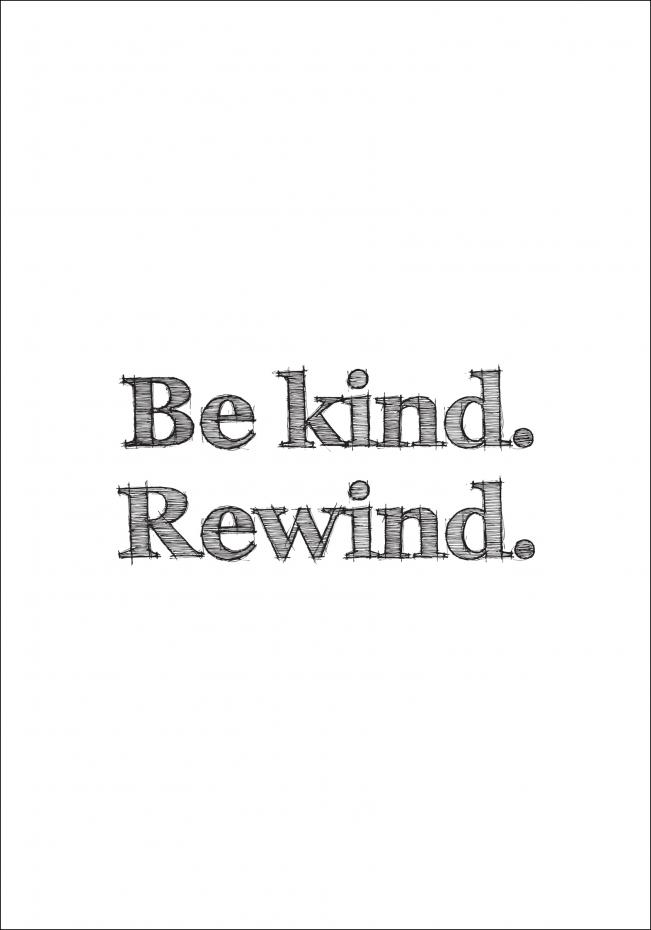 Be kind Rewind - Posteri