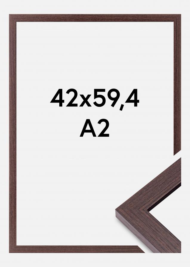 Kehys Deco Akryylilasi Saksanpähkinä 42x59 cm (A2)
