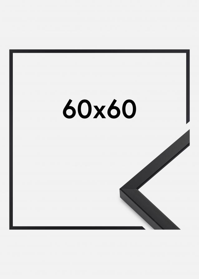Kehys E-Line Akryylilasi Musta 60x60 cm