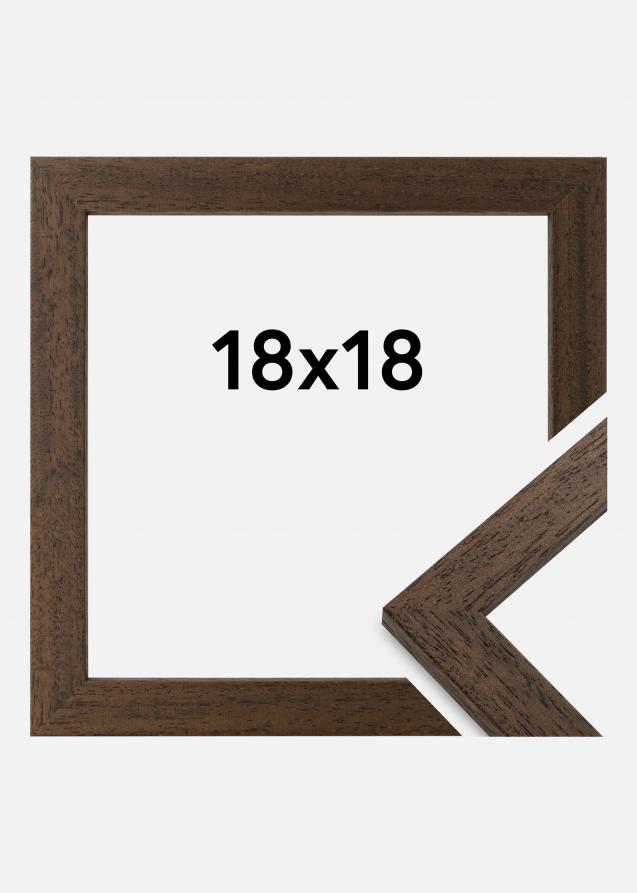 Kehys Brown Wood 18x18 cm