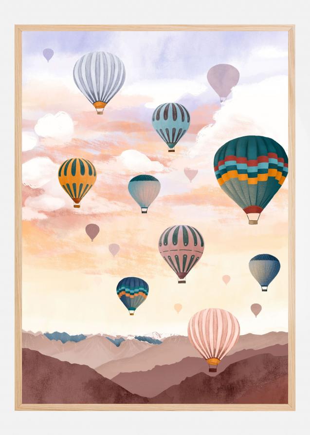 Airballoon Sky Juliste