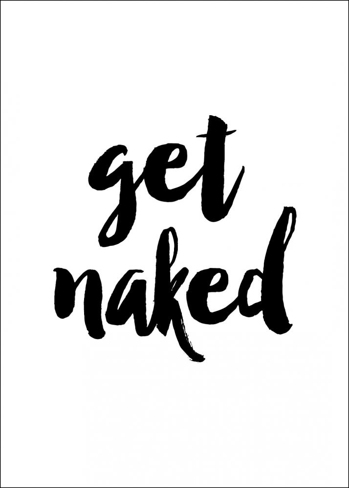 Get naked Juliste