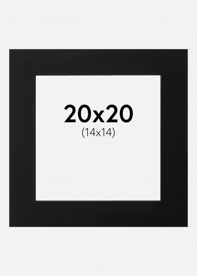 Paspatuuri Musta (Musta keskus) 20x20 cm (14x14)