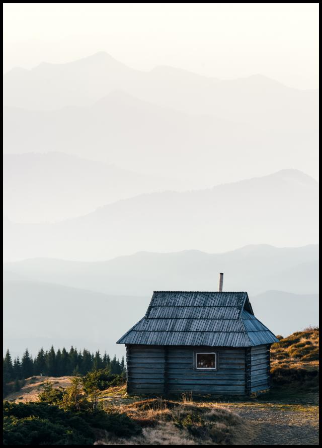 Lonely Cabin Juliste