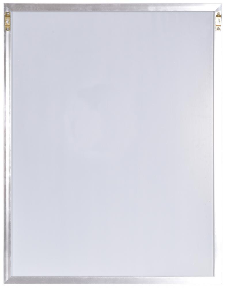 Peili Chrome Silver Aluminium Wall 56x72 cm