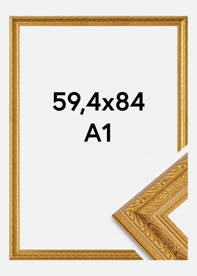 Kehys Ornate Akryylilasi Kulta 59,4x84 cm (A1)