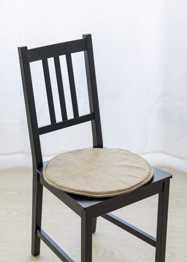 Istuintyyny Lycke - Vaaleanruskea 40 cm Ø