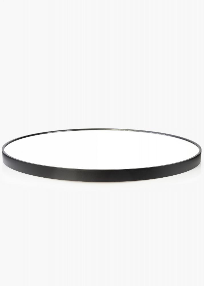 KAILA Round Mirror - Edge Black 110 cm 