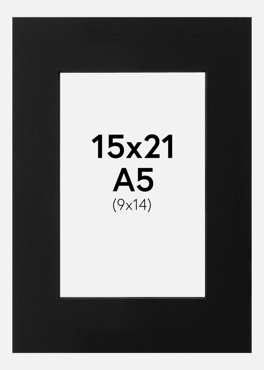Paspatuuri Musta (Musta keskus) 15x21 cm (9x14)