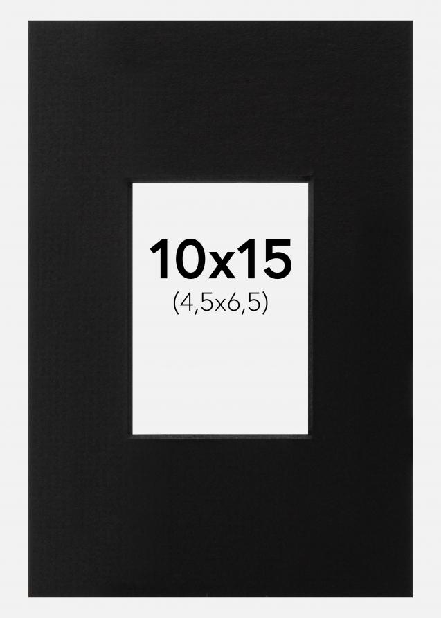 Paspatuuri Musta (Musta keskus) 10x15 cm (4,5x6,5)