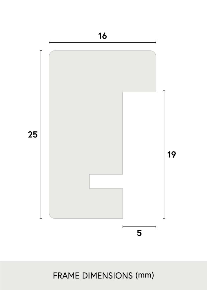 Kehys Nielsen Premium Quadrum Lumenvalkoinen 29,7x42 cm (A3)