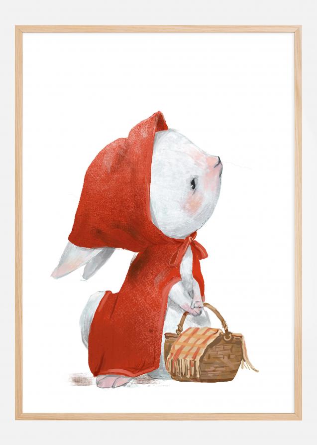 Little Red Riding Rabbit Juliste