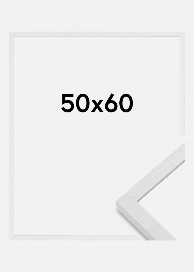 Valokuvakehys Glendale Matta heijastamaton lasi Valkoinen 50x60 cm