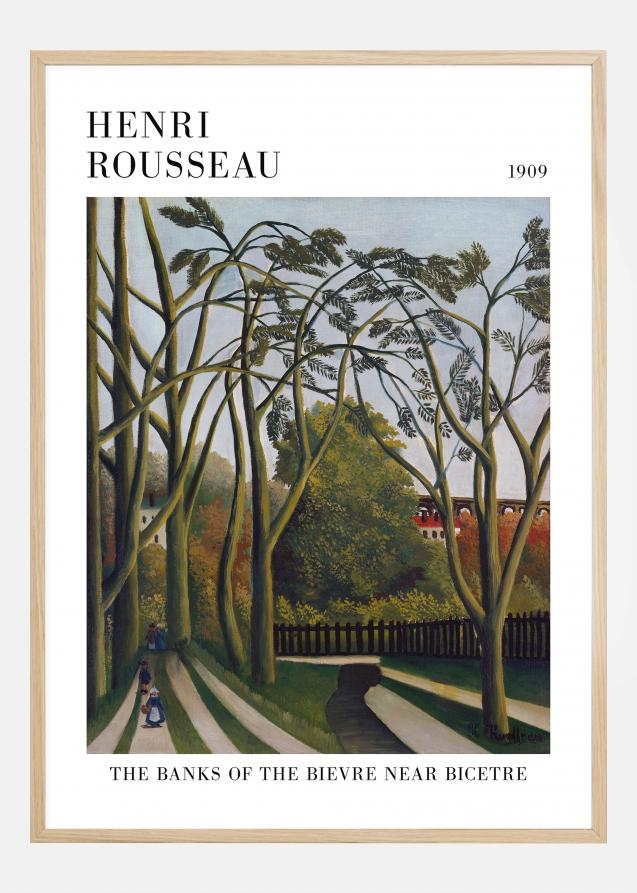 Henri Rousseau - The Banks Of The Bier Near Bicetre Juliste