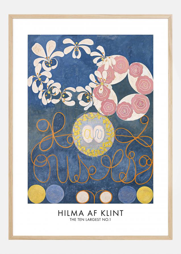 Hilma af Klint - The Ten Largest No.1 Juliste