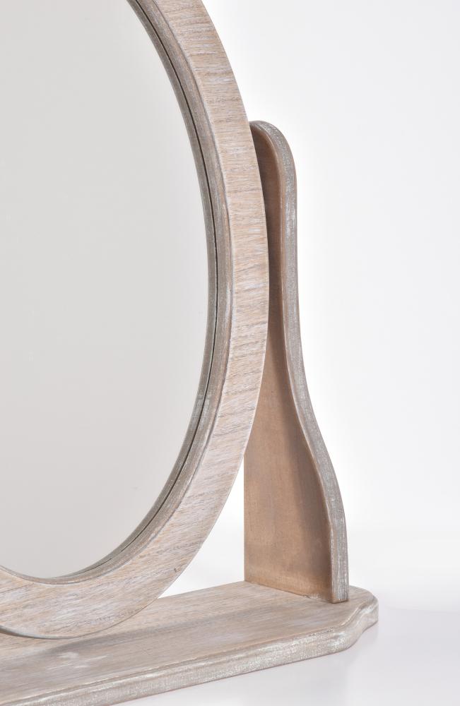 Peili Bella Oval Dressing Table Driftwood 46x49x12 cm