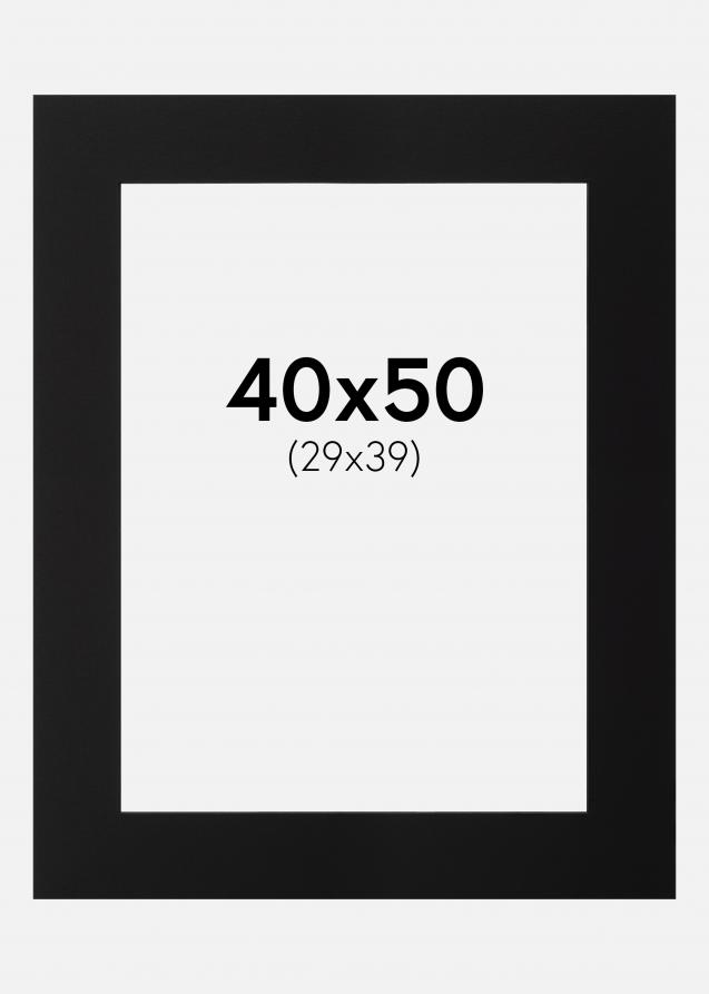 Paspatuuri Musta (Musta keskus) 40x50 cm (29x39)