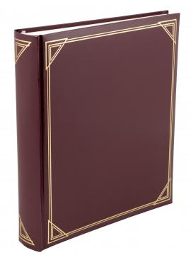 Henzo Promo Viininpunainen - 29x33 cm (100 Valkoista sivua / 50 lehteä)