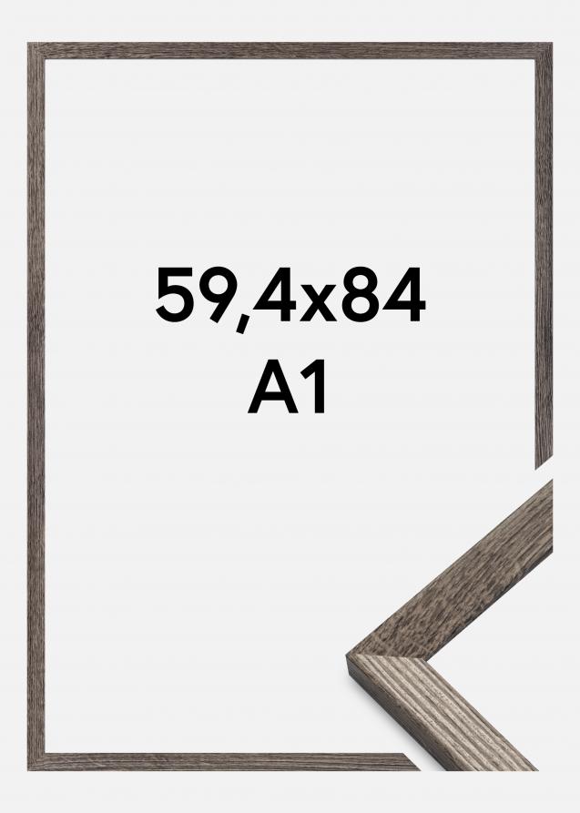 Kehys Fiorito Akryylilasi Saksanpähkinä 59,4x84 cm (A1)