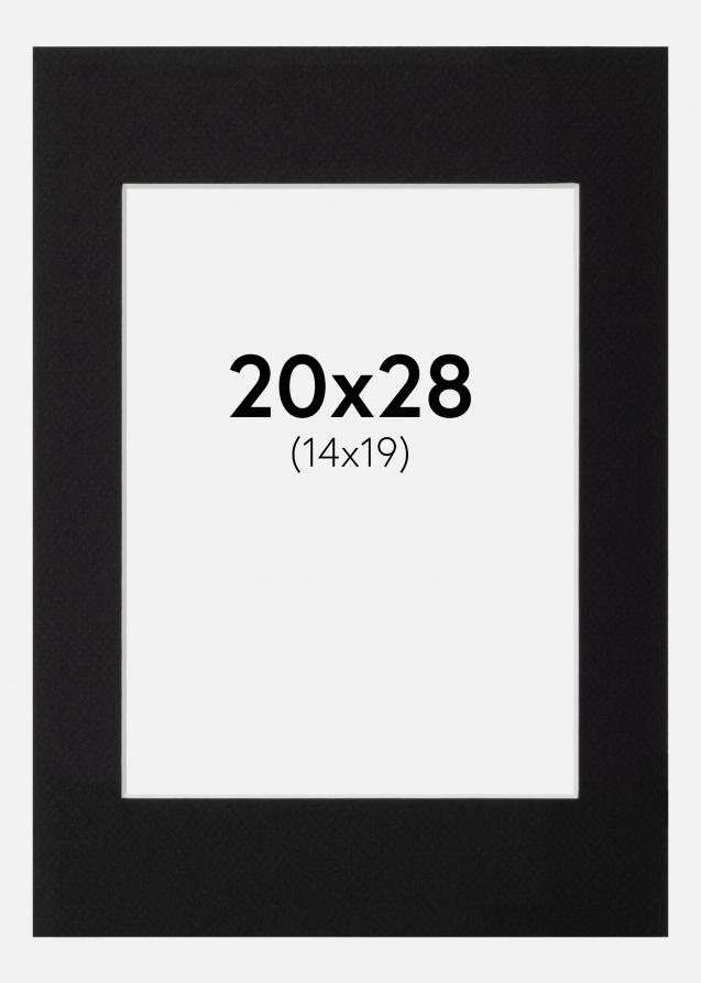 Paspatuuri Canson Musta (Valkoinen keskus) 20x28 cm (14x19)