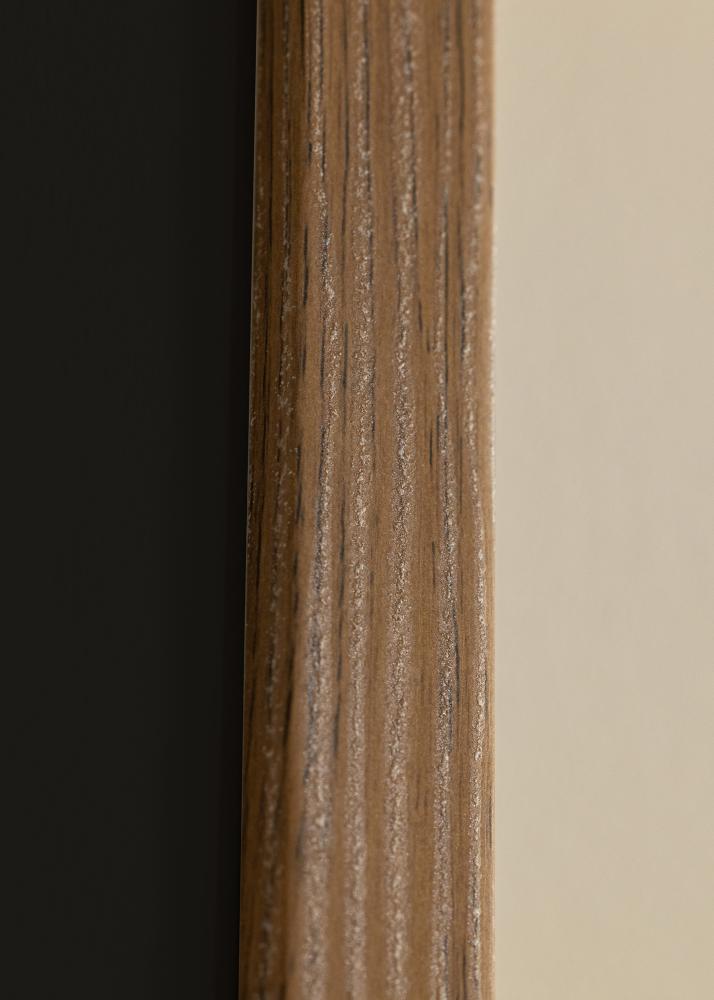 Kehys Fiorito Tumma Tammi 40x50 cm - Paspatuuri Musta 29,7x42 cm (A3)