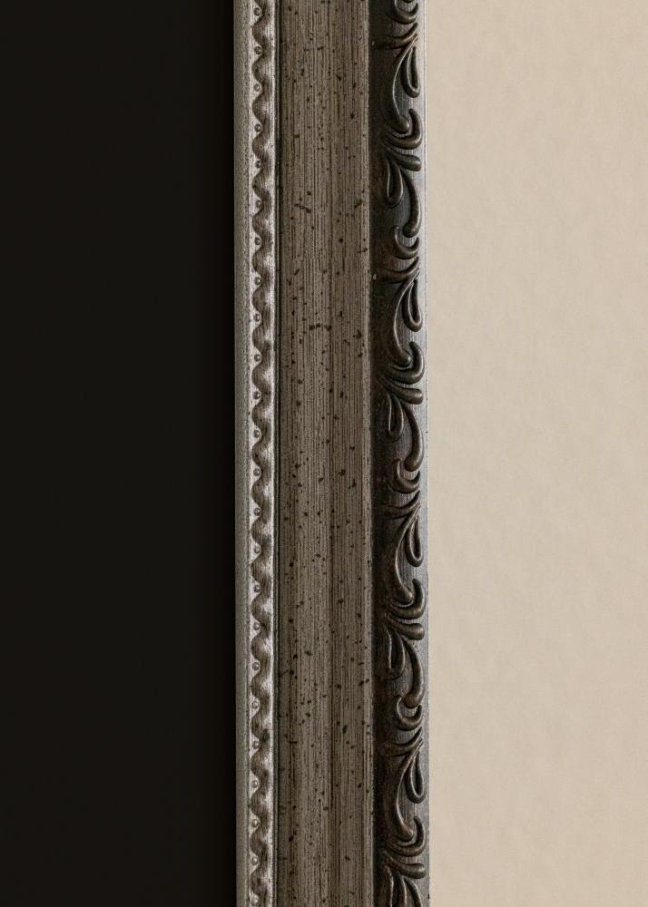 Kehys Abisko Hopea 40x60 cm - Paspatuuri Musta 25x50 cm