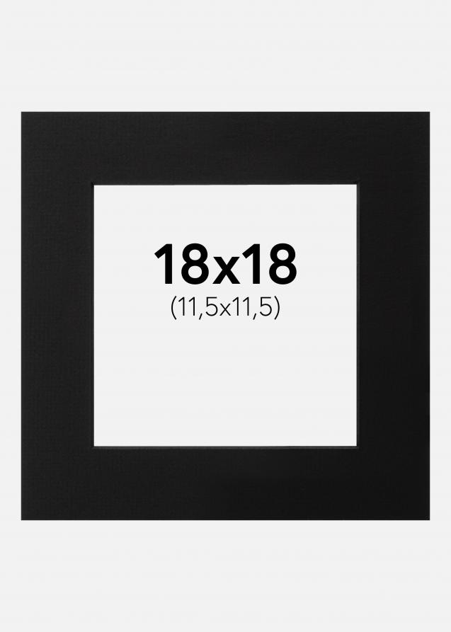 Paspatuuri Musta (Musta keskus) 18x18 cm (11,5x11,5)