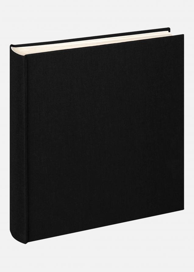 Cloth Albumi Musta - 28x29 cm (100 Valkoista sivua / 50 lehteä)