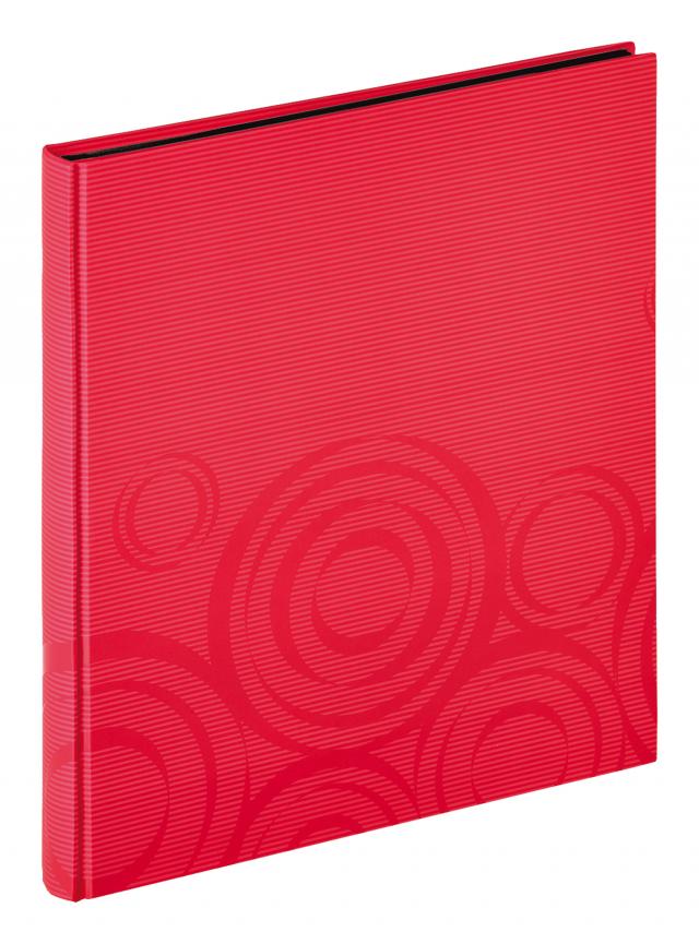 Orbit Punainen - 30x33 cm (40 Mustaa sivua / 20 lehteä)
