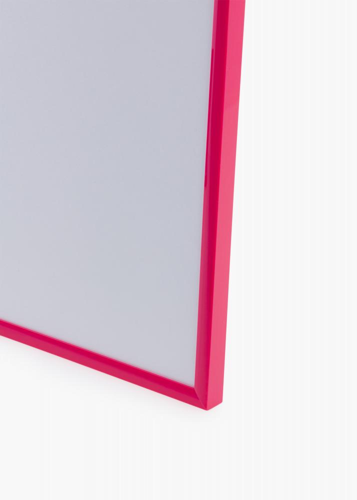 Kehys New Lifestyle Hot Pink 50x70 cm - Passepartout Valkoinen 42x59,4 cm