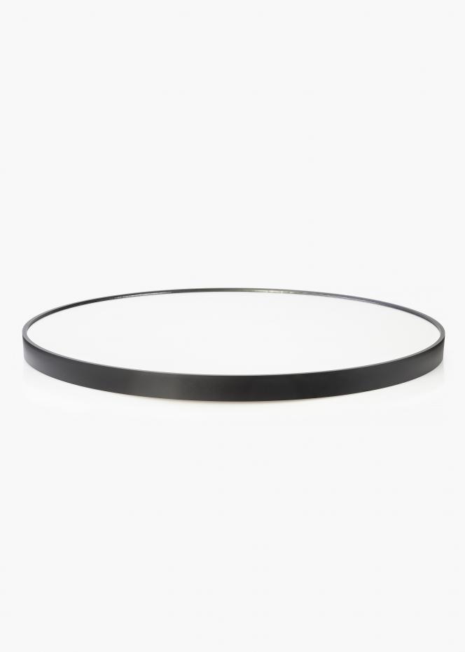 KAILA Round Mirror - Edge Black 100 cm 