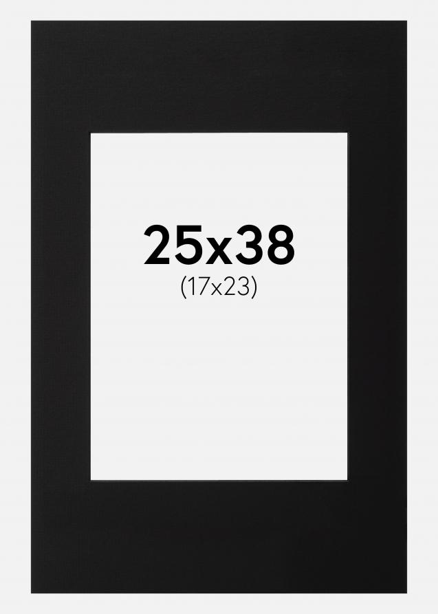 Paspatuuri Musta (Musta keskus) 25x38 cm (17x23)