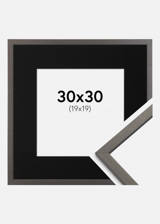 Kehys Edsbyn Grafiitti 30x30 cm - Paspatuuri Musta 20x20 cm