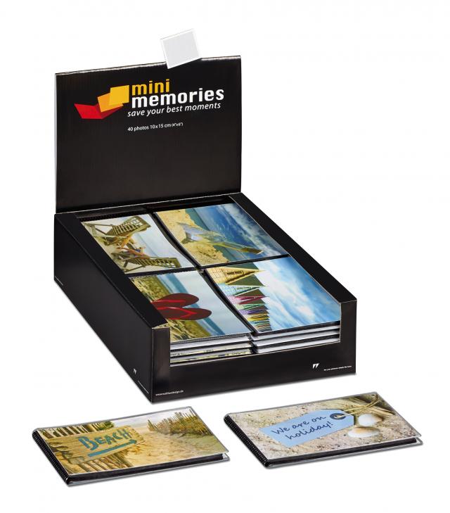 Mini Memories Holiday 6 erilaista - 40 kuvalle koossa 10x15 cm - 36-pakkaus