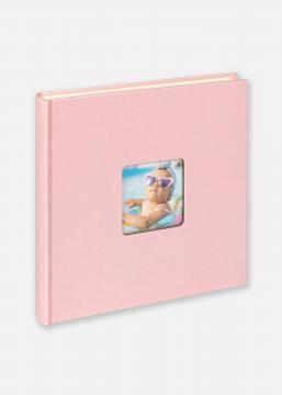 Fun Vauvaalbumi Vaaleanpunainen - 26x25 cm (40 Valkoista sivua/20 lehte)
