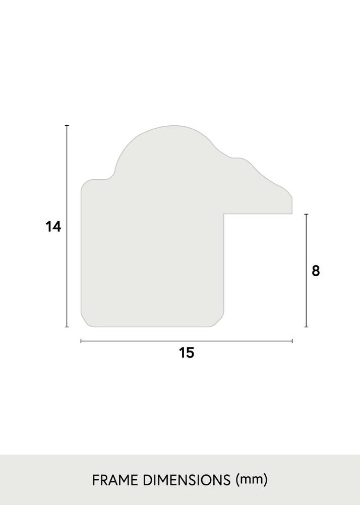 Kehys Horndal Akryylilasi Ruskea 32,9x48,3 cm (A3+)
