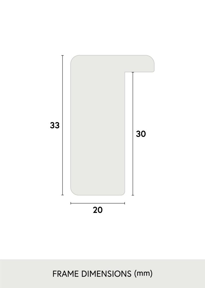 Kehys Falun Akryylilasi Kullanvrinen 21x29,7 cm (A4)