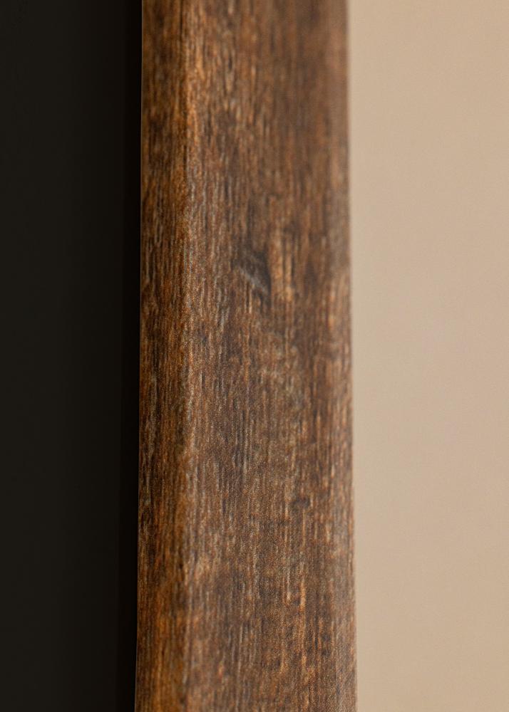 Kehys Fiorito Washed Oak 70x100 cm - Paspatuuri Musta 59,4x84 cm (A1)